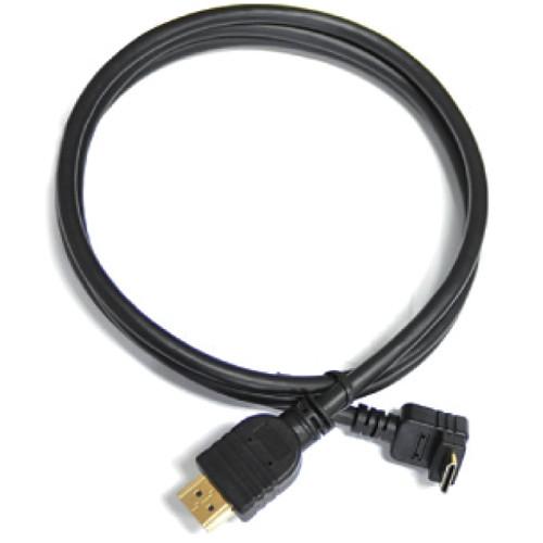 Cineroid HASN12CRB Straight HDMI Type-A to Right-Angle HASN12CRB