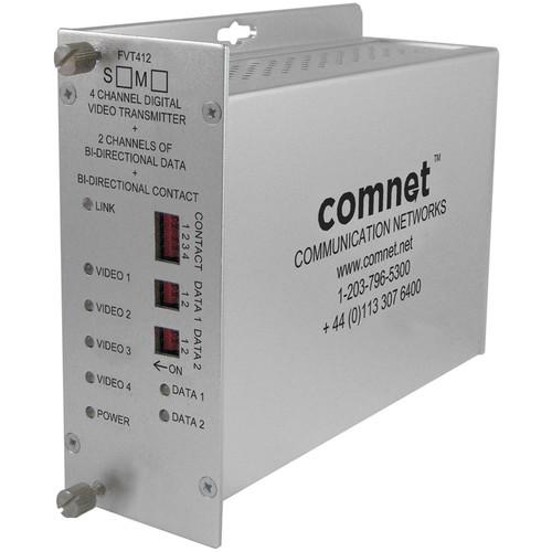 COMNET FVT412M1 4-Channel 10-Bit Digitally Encoded FVT412M1, COMNET, FVT412M1, 4-Channel, 10-Bit, Digitally, Encoded, FVT412M1,