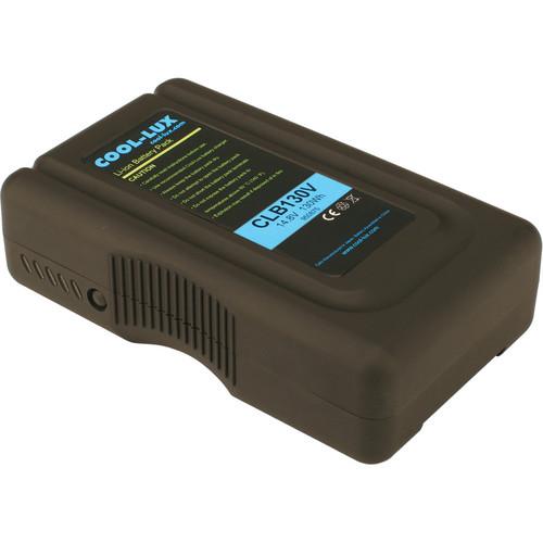 Cool-Lux V-Mount 130 Wh Battery for CL500 / 1000 / 2000 950875, Cool-Lux, V-Mount, 130, Wh, Battery, CL500, /, 1000, /, 2000, 950875