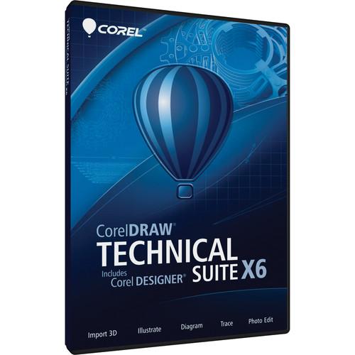 Corel CorelDRAW Technical Suite X6 DVD CDTSX6ENDVD
