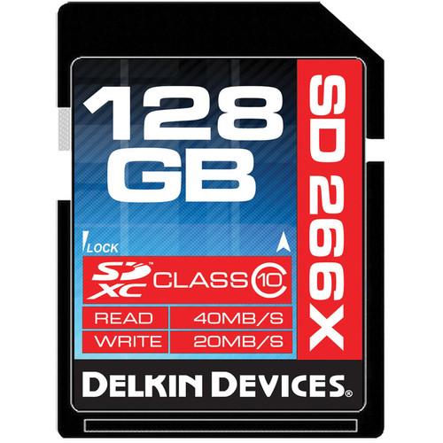 Delkin Devices 128GB 266X SDXC Memory Card DDSD266128GB, Delkin, Devices, 128GB, 266X, SDXC, Memory, Card, DDSD266128GB,