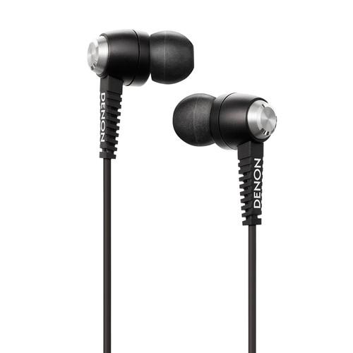 Denon Music Maniac AH-C120MA In-Ear Headphones (Black) AHC120MA