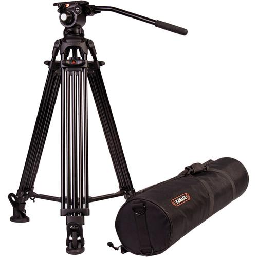 E-Image Two Stage Aluminum Tripod Legs with GH03 Head EG03A2