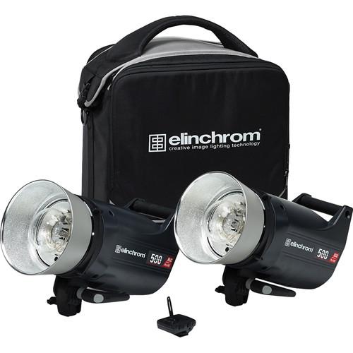 Elinchrom ELC Pro HD 500/500 To Go 2 Light Kit EL20666.2, Elinchrom, ELC, Pro, HD, 500/500, To, Go, 2, Light, Kit, EL20666.2,