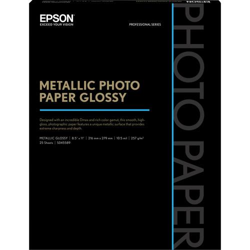 Epson  Metallic Photo Paper Glossy S045589, Epson, Metallic, Paper, Glossy, S045589, Video