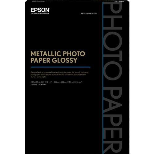 Epson  Metallic Photo Paper Glossy S045590, Epson, Metallic, Paper, Glossy, S045590, Video