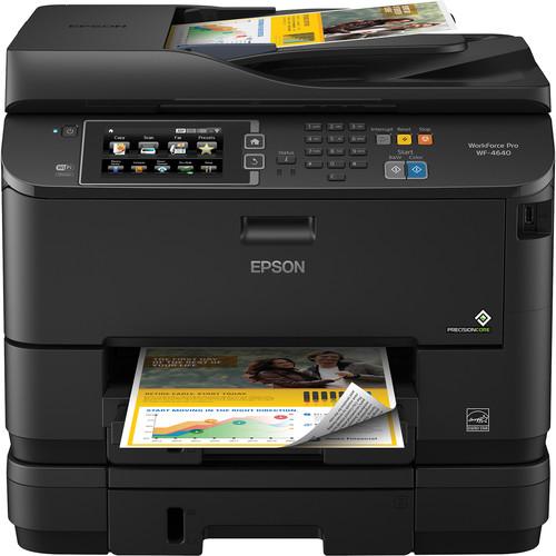 Epson WorkForce WF-4640 Wireless Color All-in-One C11CD11201