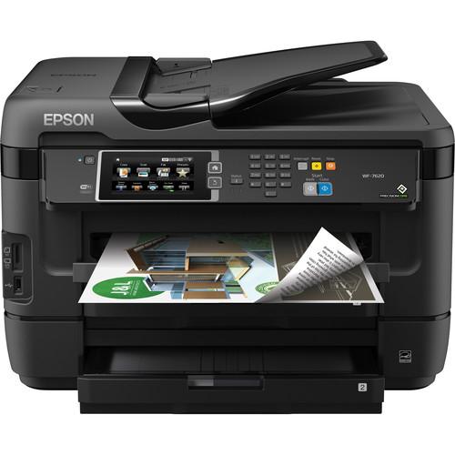 Epson WorkForce WF-7620 Wireless Color All-in-One C11CC97201, Epson, WorkForce, WF-7620, Wireless, Color, All-in-One, C11CC97201,