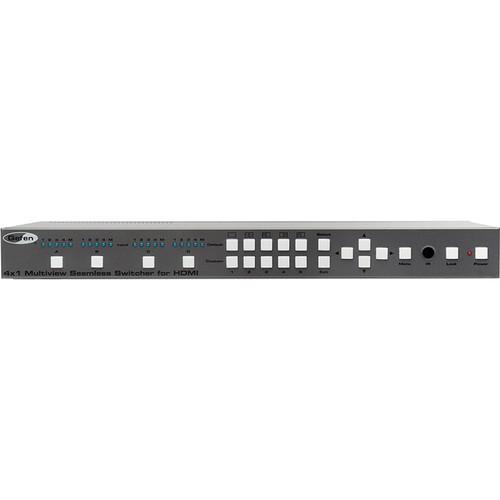 Gefen 4x1 Multiview Seamless Switcher for HDMI EXT-HD-MVSL-441
