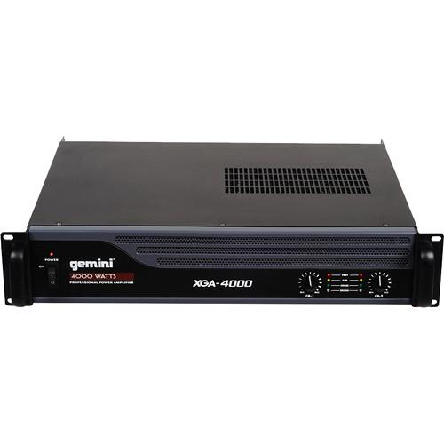 Gemini XGA-4000 Professional Power Amplifier XGA-4000, Gemini, XGA-4000, Professional, Power, Amplifier, XGA-4000,