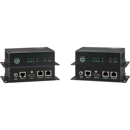 KanexPro HDBaseT Extender with 2-Port Ethernet HDBASE100ME