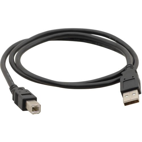 Kramer USB 2.0 Type-A to USB Type-B Cable (10') C-USB/AB-10, Kramer, USB, 2.0, Type-A, to, USB, Type-B, Cable, 10', C-USB/AB-10,
