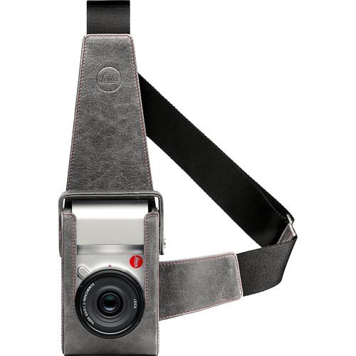 Leica Leather Holster for Leica T Camera (Stone/Gray) 18809