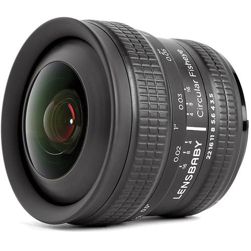 Lensbaby 5.8mm f/3.5 Circular Fisheye Lens for Nikon F LBCFEN