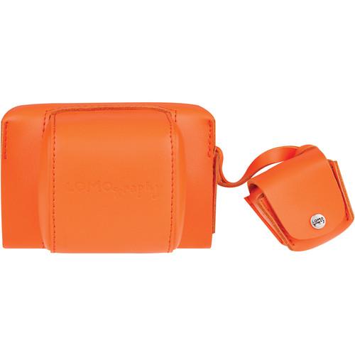 Lomography Fisheye Leather Case (Vibrant Orange) B800VO