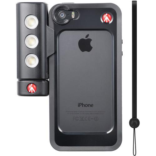 Manfrotto KLYP  Case and SMT Light for iPhone 5/5s MKLKLYP5S, Manfrotto, KLYP, Case, SMT, Light, iPhone, 5/5s, MKLKLYP5S,