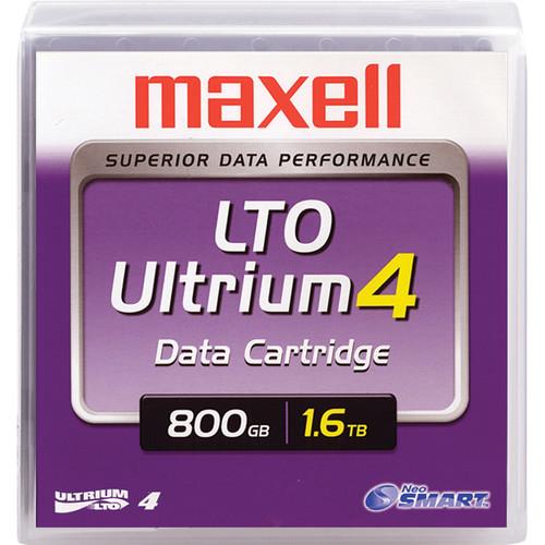 Maxell Ultrium 4 LTO 4 Data Cartridge with NeoSMART 183906, Maxell, Ultrium, 4, LTO, 4, Data, Cartridge, with, NeoSMART, 183906,