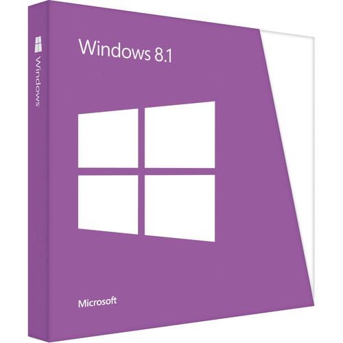 Microsoft Windows 8.1 OEM System Builder DVD (64-bit) WN7-00615, Microsoft, Windows, 8.1, OEM, System, Builder, DVD, 64-bit, WN7-00615