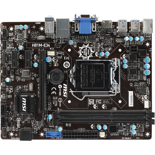 msi h81m-e34 инструкция