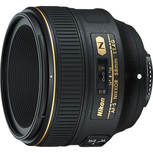 Nikon  AF-S NIKKOR 58mm f/1.4G Lens 2210, Nikon, AF-S, NIKKOR, 58mm, f/1.4G, Lens, 2210, Video