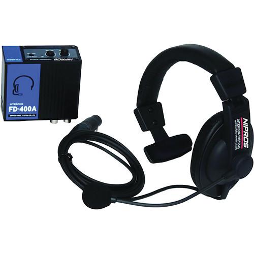 Nipros FD-400A Wired BNC Intercom System with Belt FD-400A/S