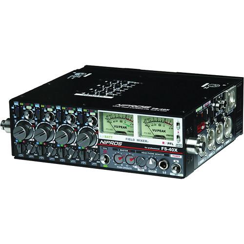 Nipros  FS-40X 4-Channel Field Mixer FS-40X, Nipros, FS-40X, 4-Channel, Field, Mixer, FS-40X, Video