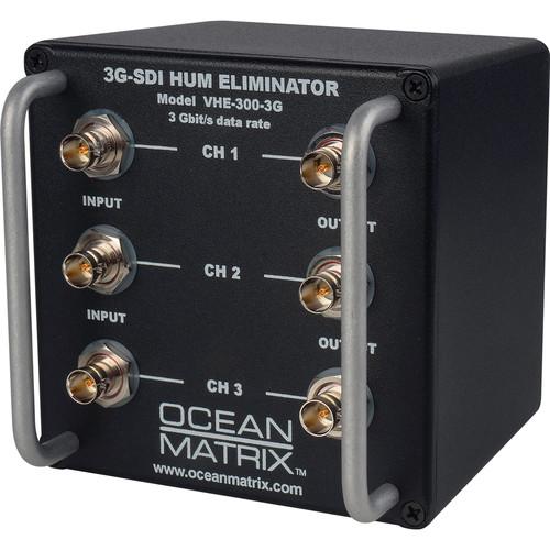 Ocean Matrix 3G-SDI Video Hum Eliminator (3-Channel) VHE-300-3G, Ocean, Matrix, 3G-SDI, Video, Hum, Eliminator, 3-Channel, VHE-300-3G