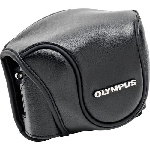Olympus Leather Camera Case for Stylus 1 Camera V600079BW000, Olympus, Leather, Camera, Case, Stylus, 1, Camera, V600079BW000,