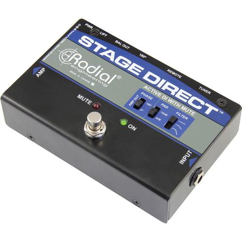 Radial Engineering StageDirect Active Direct Box R800 1170, Radial, Engineering, StageDirect, Active, Direct, Box, R800, 1170,