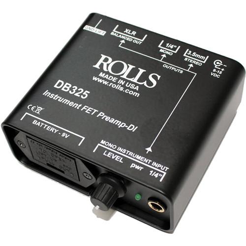 Rolls  DB325 Instrument FET Preamp DI DB325