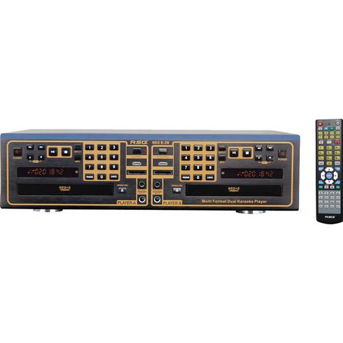 RSQ Audio NEO K-2 Dual Deck Multi Format Karaoke Player K2N