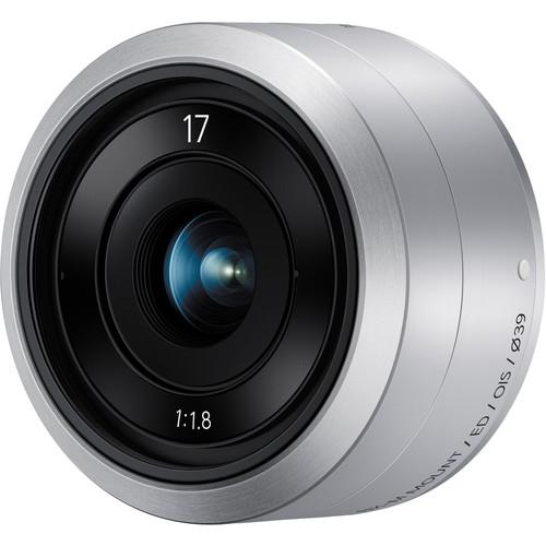 Samsung NX-M 17mm f/1.8 OIS Lens (Silver) EX-YN17ZZZASUS