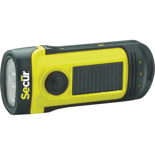 Secur Waterproof Solar/Dynamo LED Flashlight SCR-SP-1002