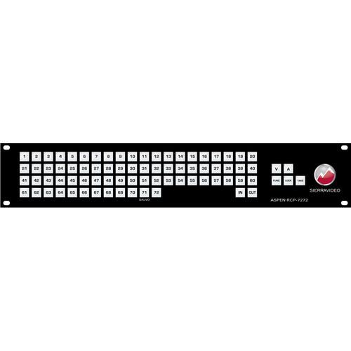 Sierra Video RCP-7272 Remote Control Panel for the 72 x RCP-7272, Sierra, Video, RCP-7272, Remote, Control, Panel, the, 72, x, RCP-7272