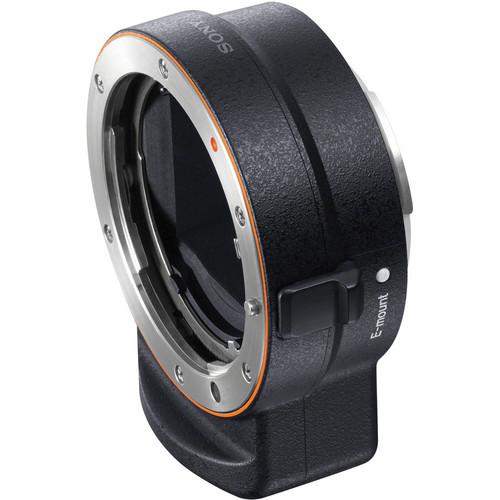 Sony A-Mount to E-Mount Lens Adapter (Black) LAEA3, Sony, A-Mount, to, E-Mount, Lens, Adapter, Black, LAEA3,