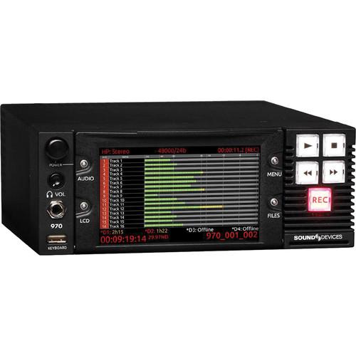 Sound Devices 970: 64-Track Dante And MADI Audio Recorder 970, Sound, Devices, 970:, 64-Track, Dante, And, MADI, Audio, Recorder, 970