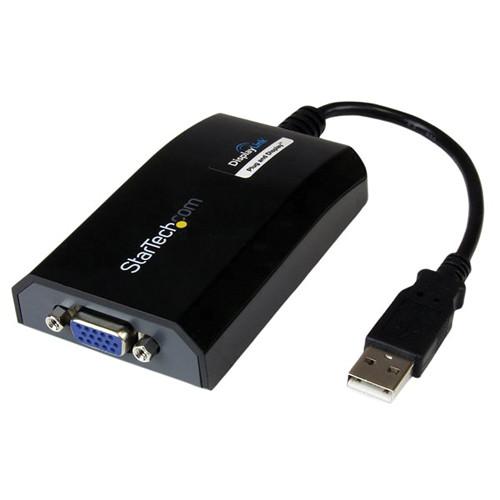 StarTech USB to VGA Display Adapter for PC and Mac USB2VGAPRO2, StarTech, USB, to, VGA, Display, Adapter, PC, Mac, USB2VGAPRO2