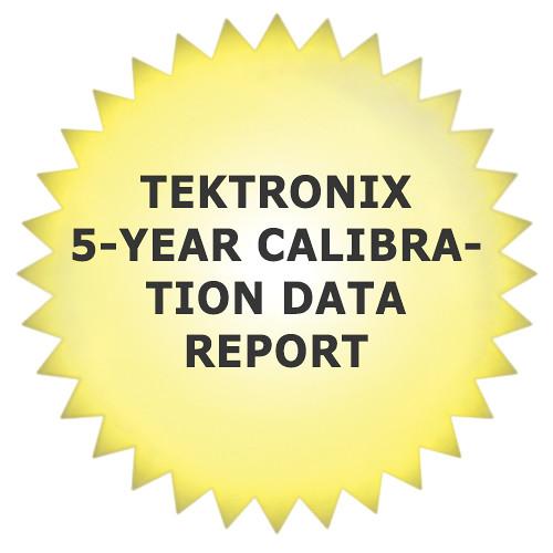 Tektronix Tektronix 5-Year Calibration Data Report ECO8020D5