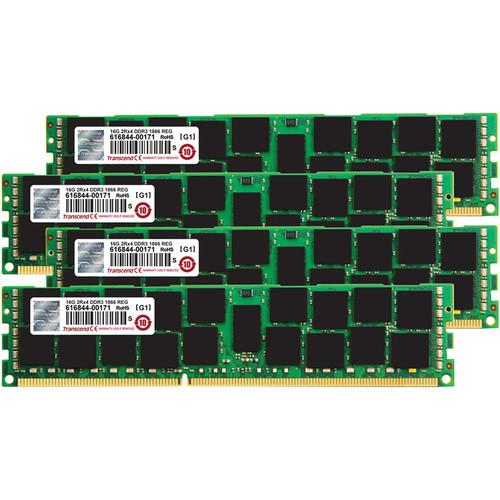 Transcend JetMemory 64GB (4 x 16GB) DDR3 DIMM 1866 TS64GJMA535Z