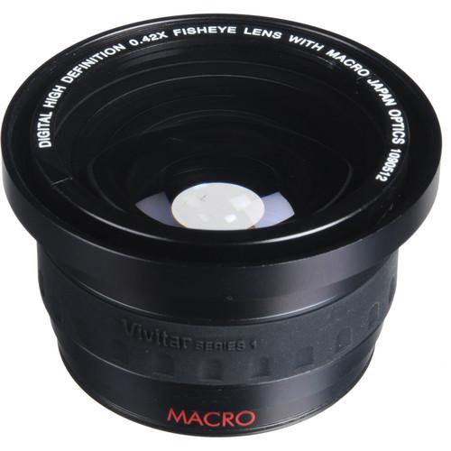 Vivitar 46mm 0.42x Fisheye Lens with Macro Adapter