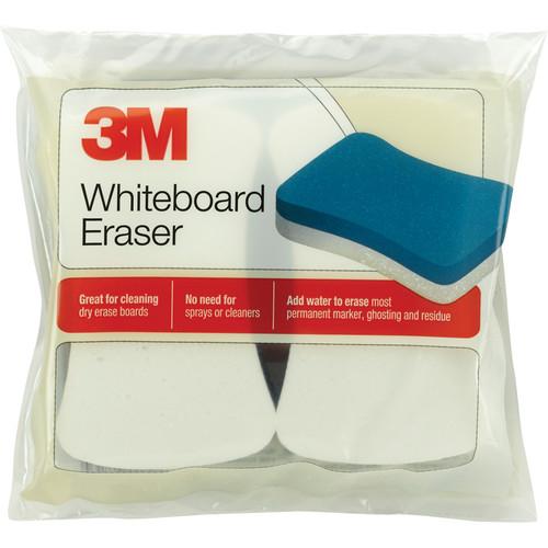 3M 581WBE Whiteboard Eraser Pad (2/Pack - Yellow) 70071304243