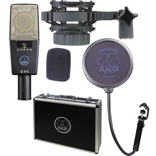 AKG C414 XLS Microphone with Avid Pro Tools and Mbox Pro Kit
