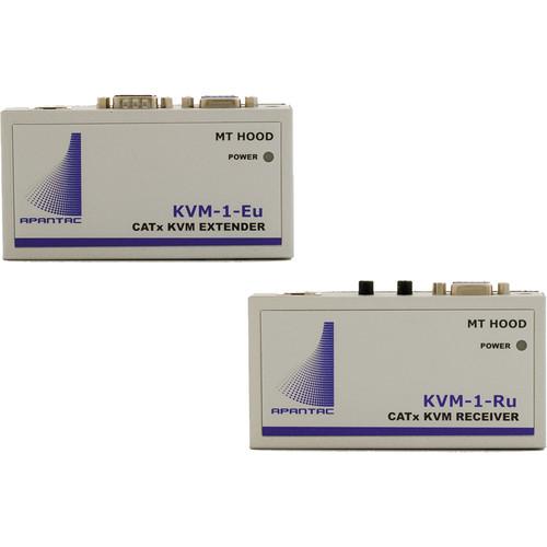 Apantac VGA/USB over CATx KVM-1-EU Extender & KVM-SET-4, Apantac, VGA/USB, over, CATx, KVM-1-EU, Extender, KVM-SET-4,