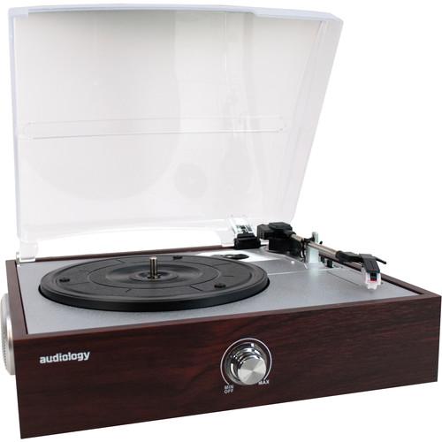 Audiology 3 Speed USB Turntable with Built-In AU-RPUSB-550W, Audiology, 3, Speed, USB, Turntable, with, Built-In, AU-RPUSB-550W,