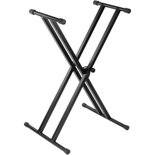 Auray KSP-2X - Double-X Keyboard Stand with Pull Knob Lock, Auray, KSP-2X, Double-X, Keyboard, Stand, with, Pull, Knob, Lock
