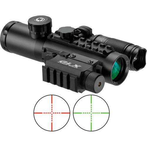 Barska 4x30 IR Electro Sight with Green Laser and DA12188, Barska, 4x30, IR, Electro, Sight, with, Green, Laser, DA12188,