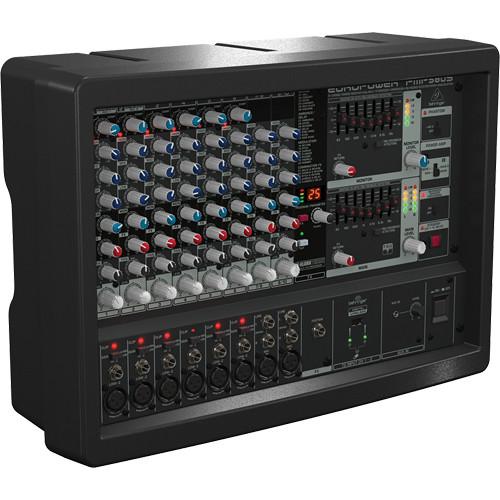 Behringer PMP580S 500W 10-Channel Powered Mixer with KT PMP580S
