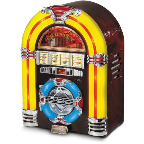 Crosley Radio CR1101A-CH Jukebox CD with AM/FM Radio CR1101A-CH