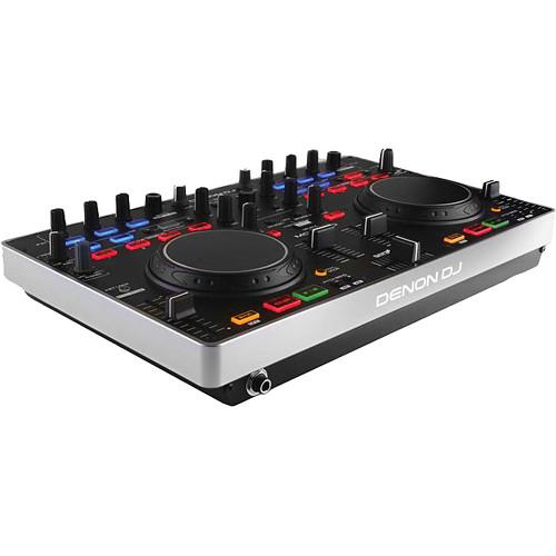 Denon DJ MC2000-DJ Controller With Serato Intro, Microphone,