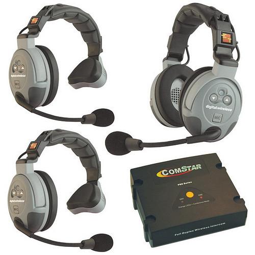 Eartec COMSTAR XT-3 3-User Full Duplex Wireless Intercom XT-3